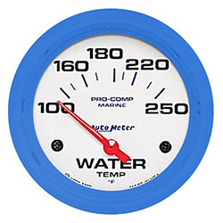 Autometer 2-5/8" Electric Water Temperature 100-250F