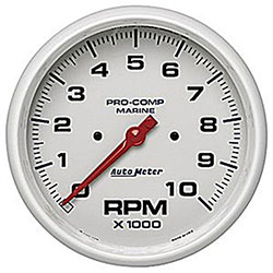 Autometer 5" 10000 RPM Tachometer Gauge