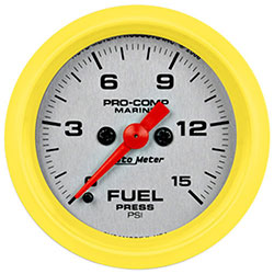 Autometer 2-1/16" Fuel Pressure Gauge 0-100PSI