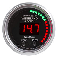 Autometer Sport-Comp Wideband Air-Fuel 2-1/16" Gauge