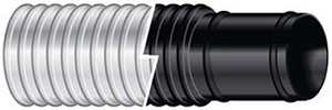 5/8" X 50' Black Bilgeflex D"