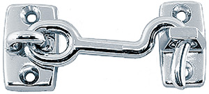 3" Door Hook Chrome Plated Zinc"