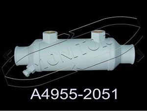 Replacement Oil Cooler A4955-2051-Mercruiser-806426T