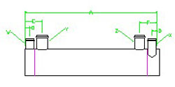 Large Cabin Heat, size:4 x 23, 2372 sq in, copper tubes