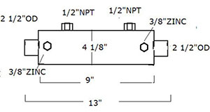 Fuel Cooler MPC-134-3741-Caterpillar-134-3741