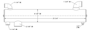 Heat Exchanger MPC-3910583-Cummins-3910583