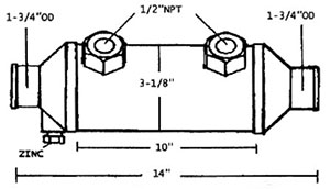 Replacement Oil Cooler MPC-3912146-Cummins-3912146