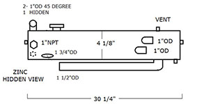 Heat Exchanger MPC-511561A-Marine Power-511561A