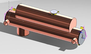 Heat Exchanger MPC-64-HN9-Gray Marine-64-HN9