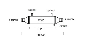 Replacement Oil Cooler MPC-858541-Volvo-858541