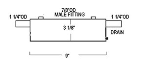 Replacement Oil Cooler MPC-872626-Volvo-872626