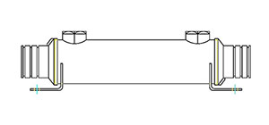 Replacement Oil Cooler MPC-TD-516-Twin Disc-516