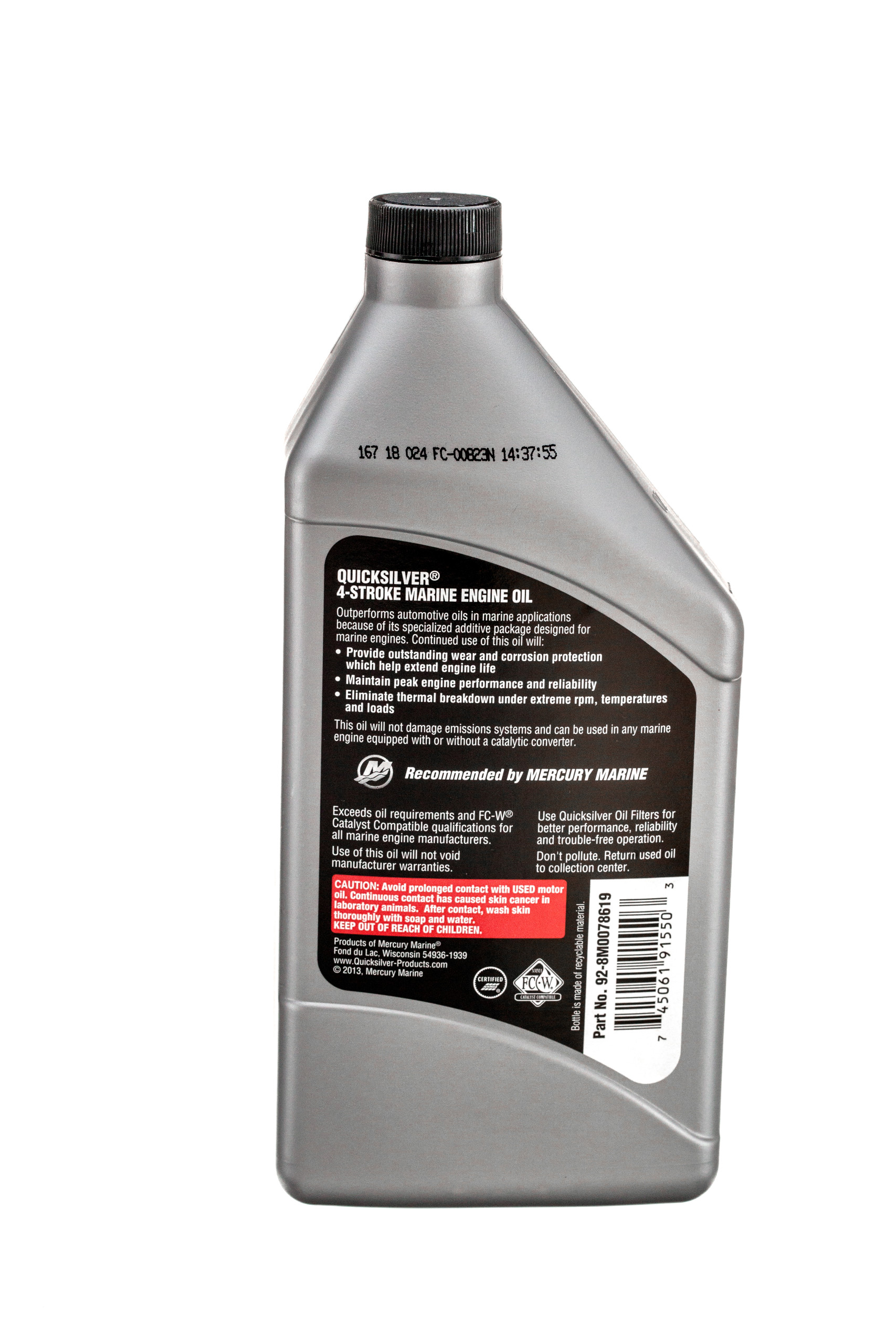 CP Performance - 8M0078619 FC-W 4-Stroke 25W-40 Marine Engine Oil 