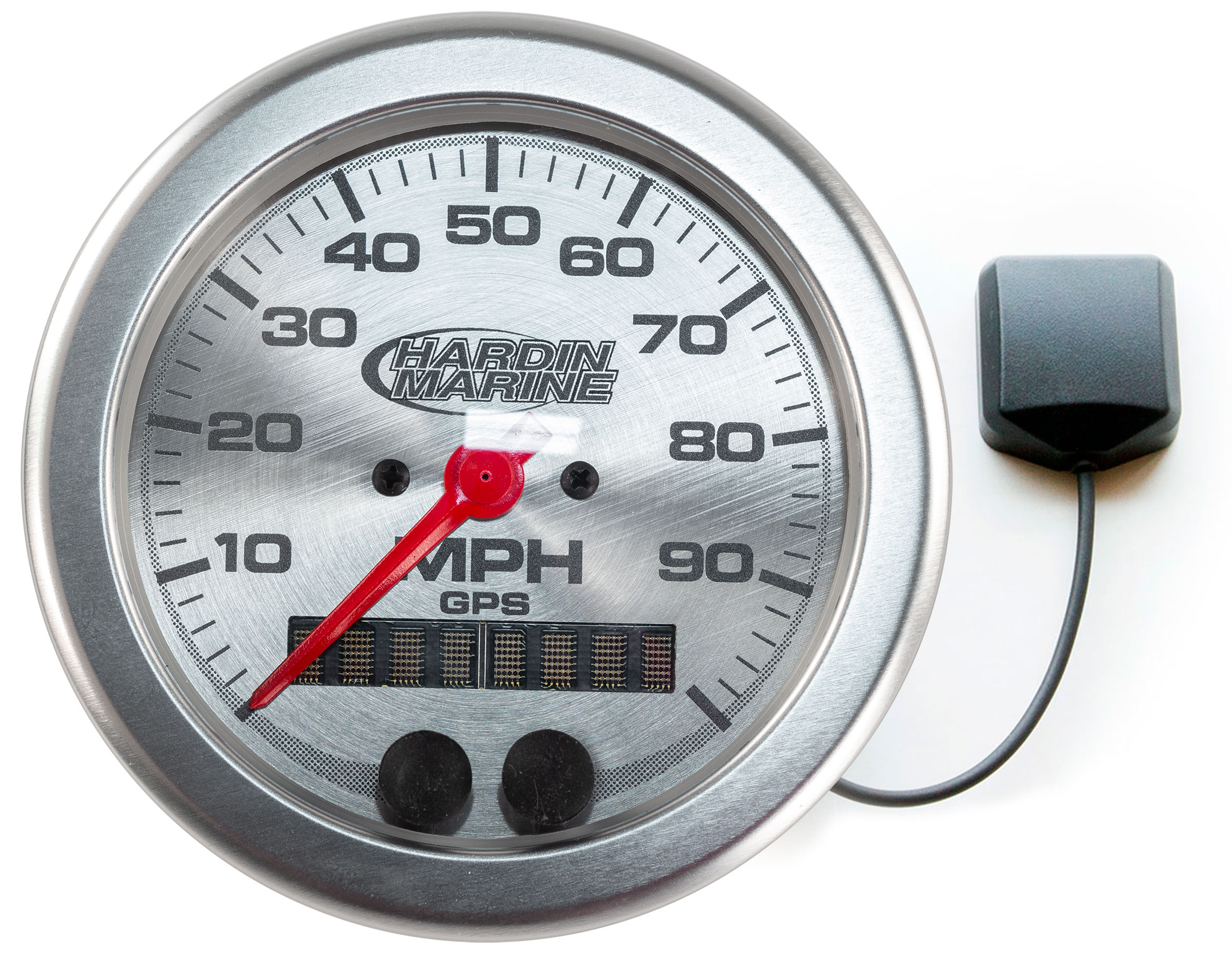 - Hardin Marine GPS 0-100 MPH Speedometer - 3-3/8"