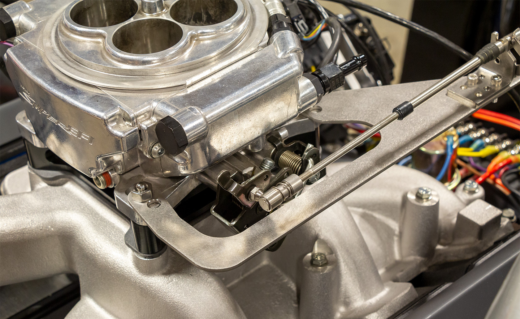 holley sniper efi throttle bracket Automotive