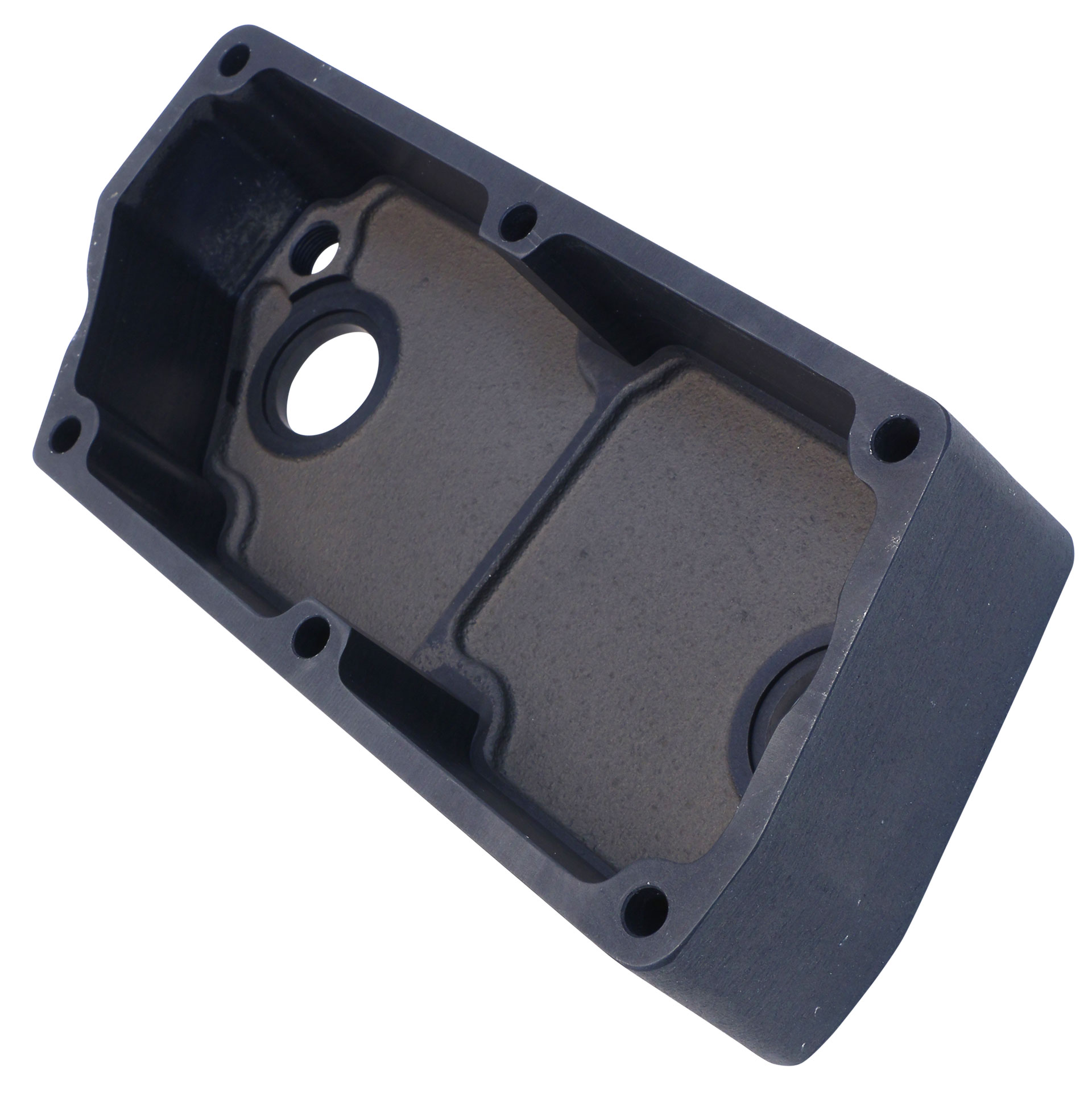 13 Plate Cast Oil Cooler Cover, Port Side for KE or Mercury