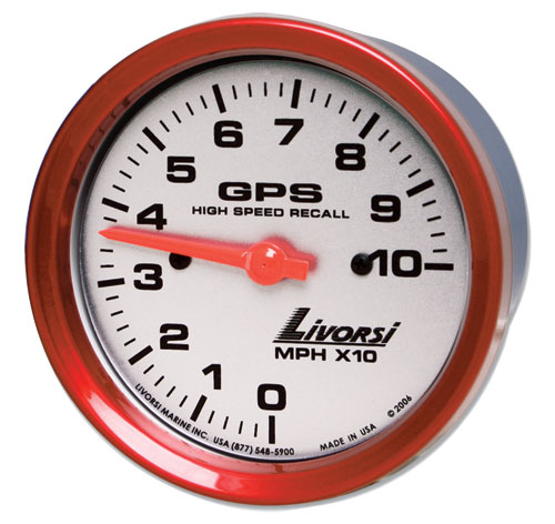 大特価 - Performance CP Livorsi Race & Mega Gauge Speedometer GPS その他