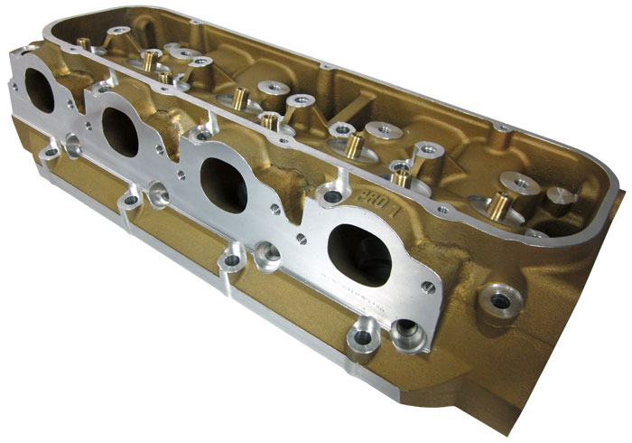Dart Mercury 525 600 700 EFI Aluminum PRO 1 Cylinder Heads W Valves