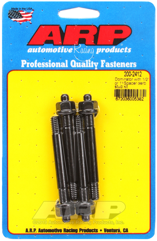 ARP Carburetor Stud Kit - 3.200 OAL ARP Carburetor Stud Kit - 3.200 OAL