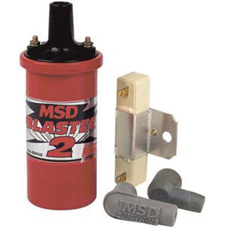 MSD High Performance Red Blaster 2 Coil Kit With Resistor - CP