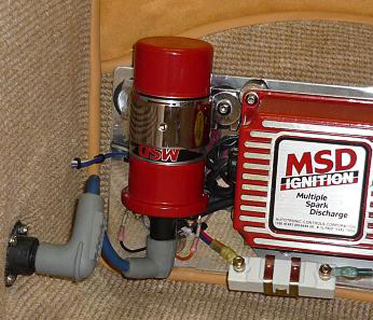 MSD High Performance Red Blaster 2 Coil Kit With Resistor - CP