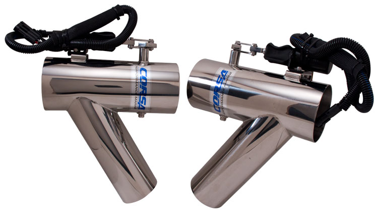 ゴーストパイロット Exhaust Diverter System - Mercruiser 496 Polished - CP
