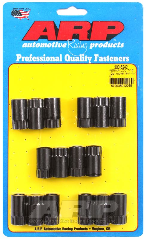 ARP Rocker Arm Nut Kit - 7/16 (16) ARP Rocker Arm Nut Kit - 7/16 (16)