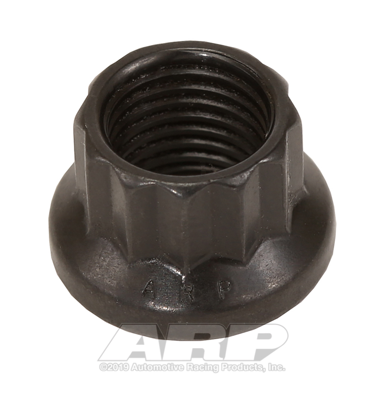 ARP 3/8-24 12pt Nut - Black Finish