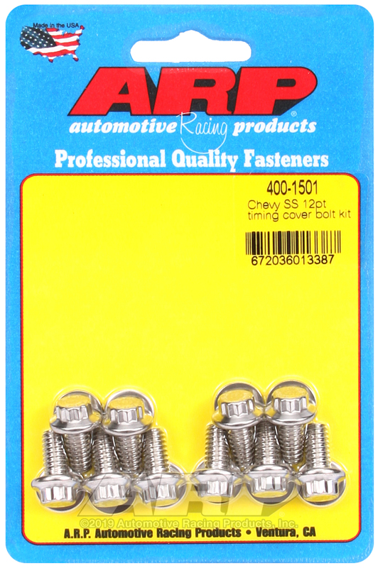 ARP S/S Timing Cover Bolt Kit ARP S/S Timing Cover Bolt Kit
