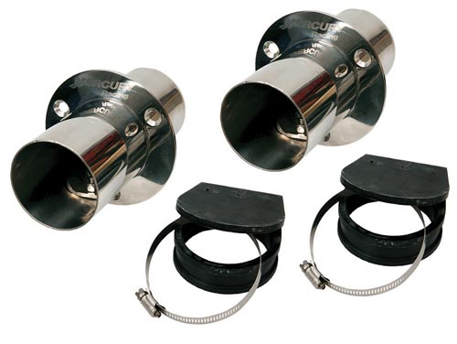 ピアス　No.5278 CP Performance - EXHAUST TIPS-3 IN Mercruiser 843434A1