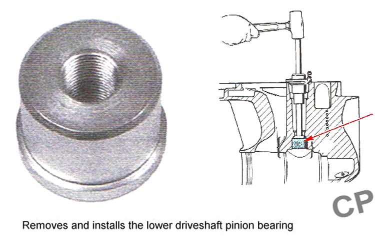 Mercruiser Bearing Driver Tool 91-636381 - CP Performance