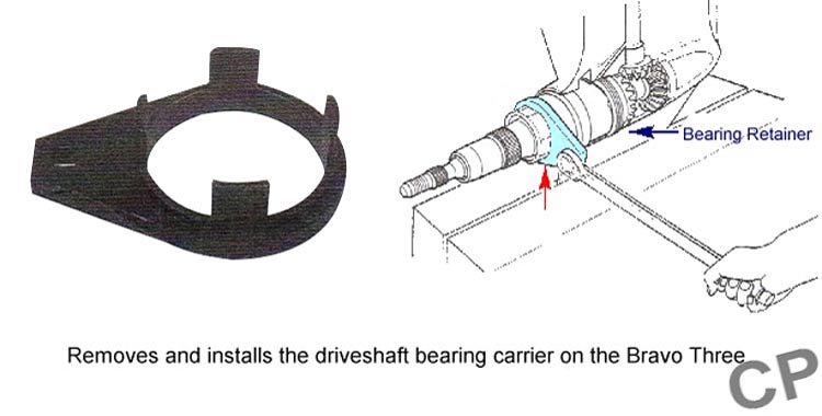 Bearing Bravo III Installs Bearing Carrier 91-805382T Retainer Tool Bearing Bravo III Installs Bearing Carrier 91-805382T Retainer Tool