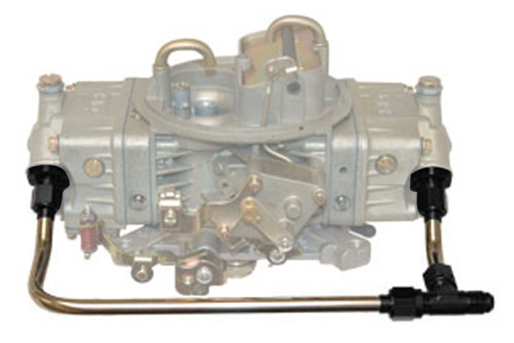 Multi Fuel Line Polished Stainless Steel -6 AN Dual Feed Fuel Line Without Gauge Outlet ...