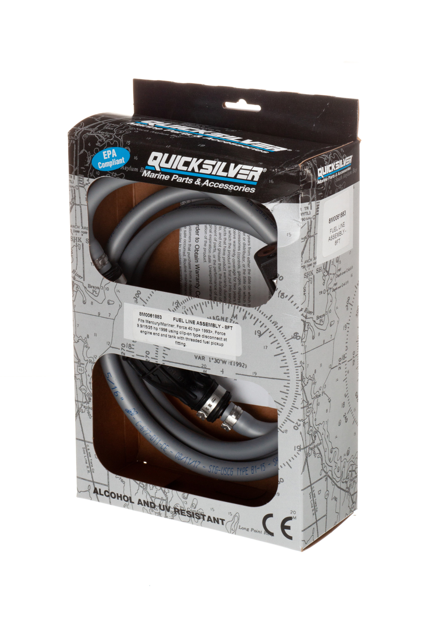 CP Performance - 8M0061883 Fuel Line Assembly - 8 Feet Long With 