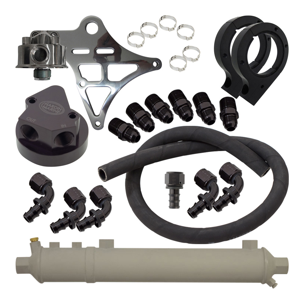 CP Performance - Tube Style Engine Oil / PS Cooler, Filter and