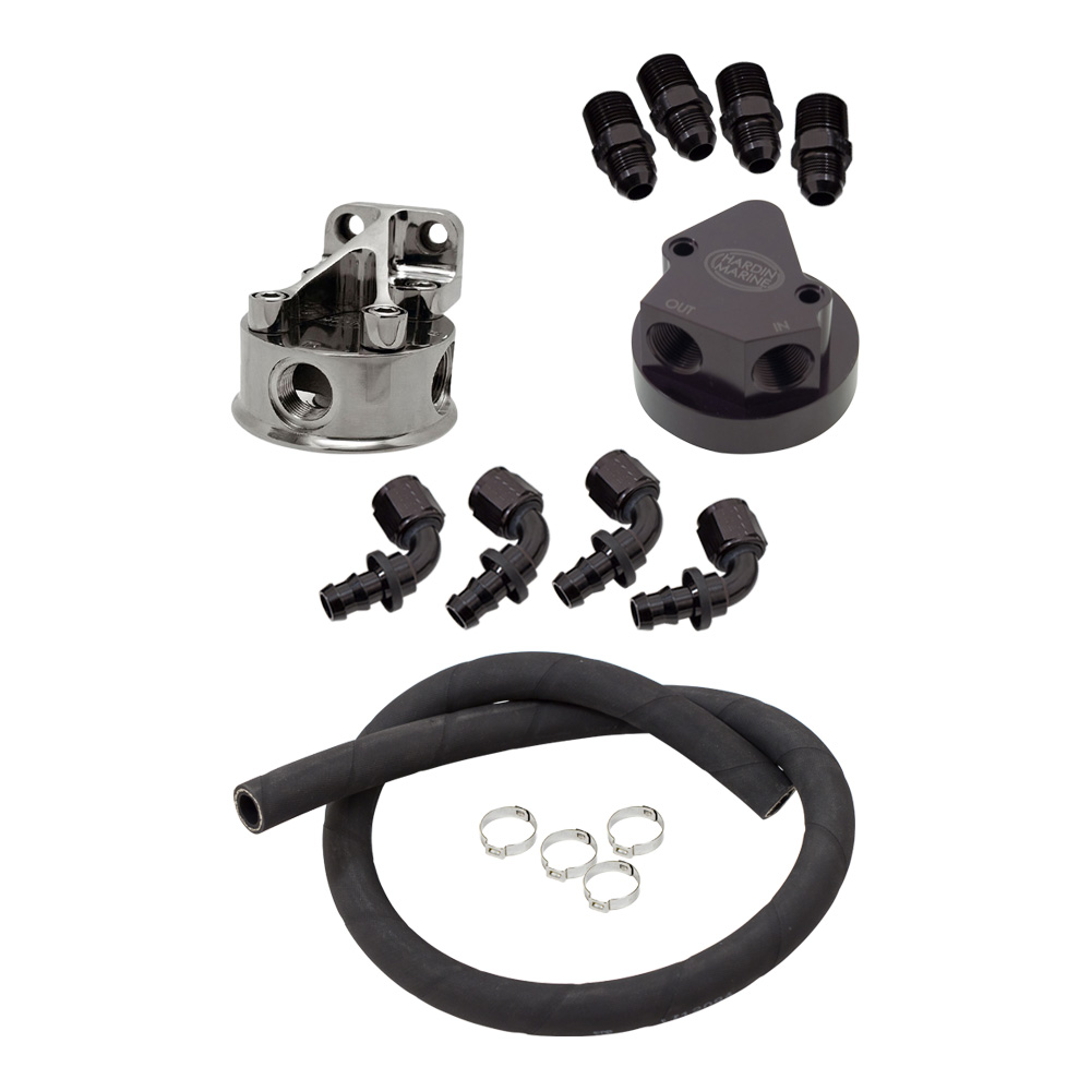 CP Performance BBC 1000HP Gen. 4 Oil Filter Relocation Kit Standard