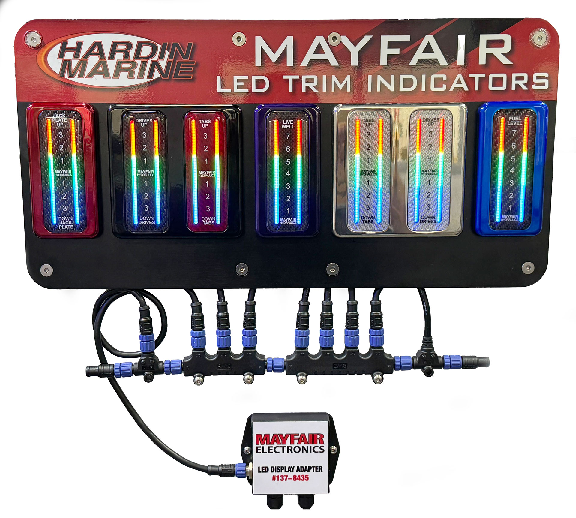CP Performance - LED Trim Indicator Kit for a Single Mercury #6