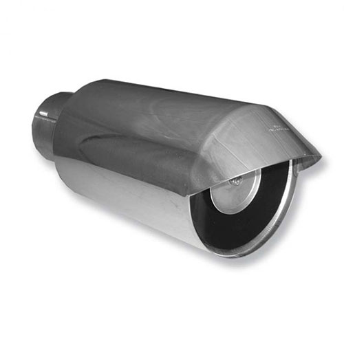 4" Flange Mount Dual Stage Muffler (Mega Muffler) (Pair)