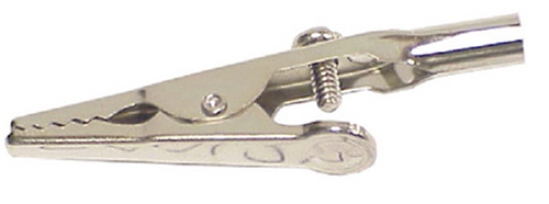 Alligator Clip 2" W/Term 2/Pk"