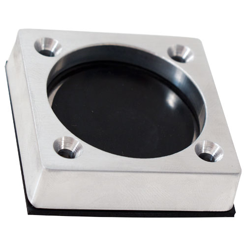 Bilge "J" Drain- Self-Bailing- Satin Finish Billet Aluminum