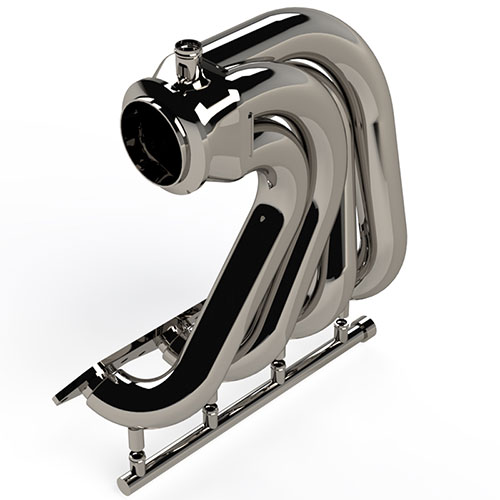 CMI Straight Back Sport Tube Headers for Big Block Chevy Engines