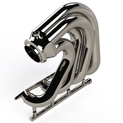 CMI 496 Sport Tube Exhaust System - No Tailpipes, No Hardware