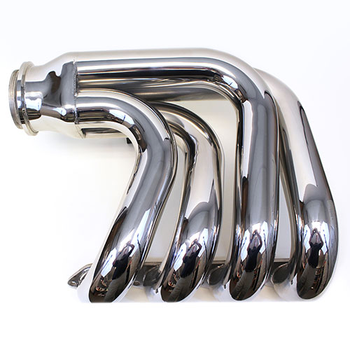 CMI Big Block Chevy Big Sport Tube Exhaust System, 2-1/8" Primaries, 18"T x 26.25"W