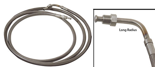 Outdrive Trim Hoses - Long (Priced per Inch)