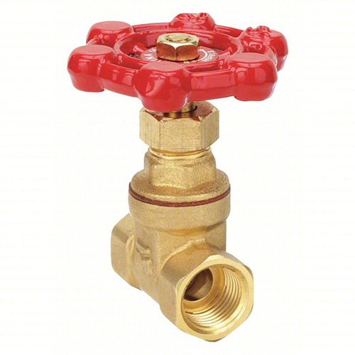 1/2" NPT Brass Jet Drive Gate Valve