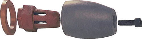 Martyr Pleasurecraft Propeller Nut & Anode Kit, Zinc, Series D