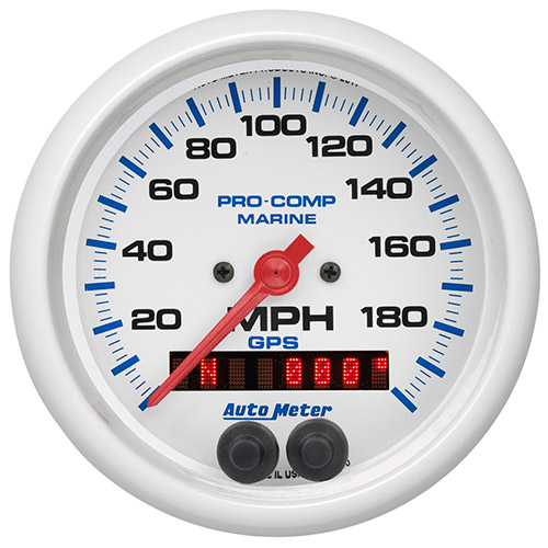 Autometer 100 MPH GPS Speedometer 3-3/8"