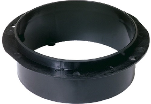 Attwood Twist On Hose Flange For 3" Hose, Black"