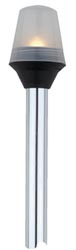 Attwood Frosted Globe All-Round Light, 2-Pin Standard Pole 24"