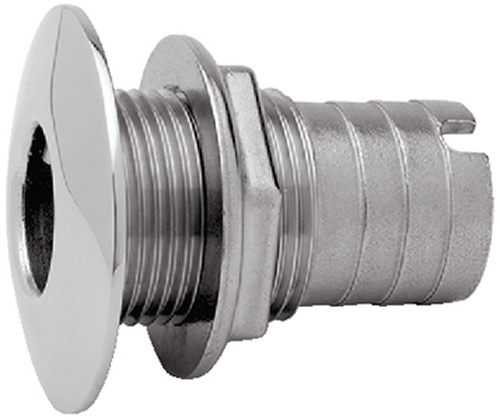 Attwood Thru Hull Stainless Steel 3/4" For Hose, Short"